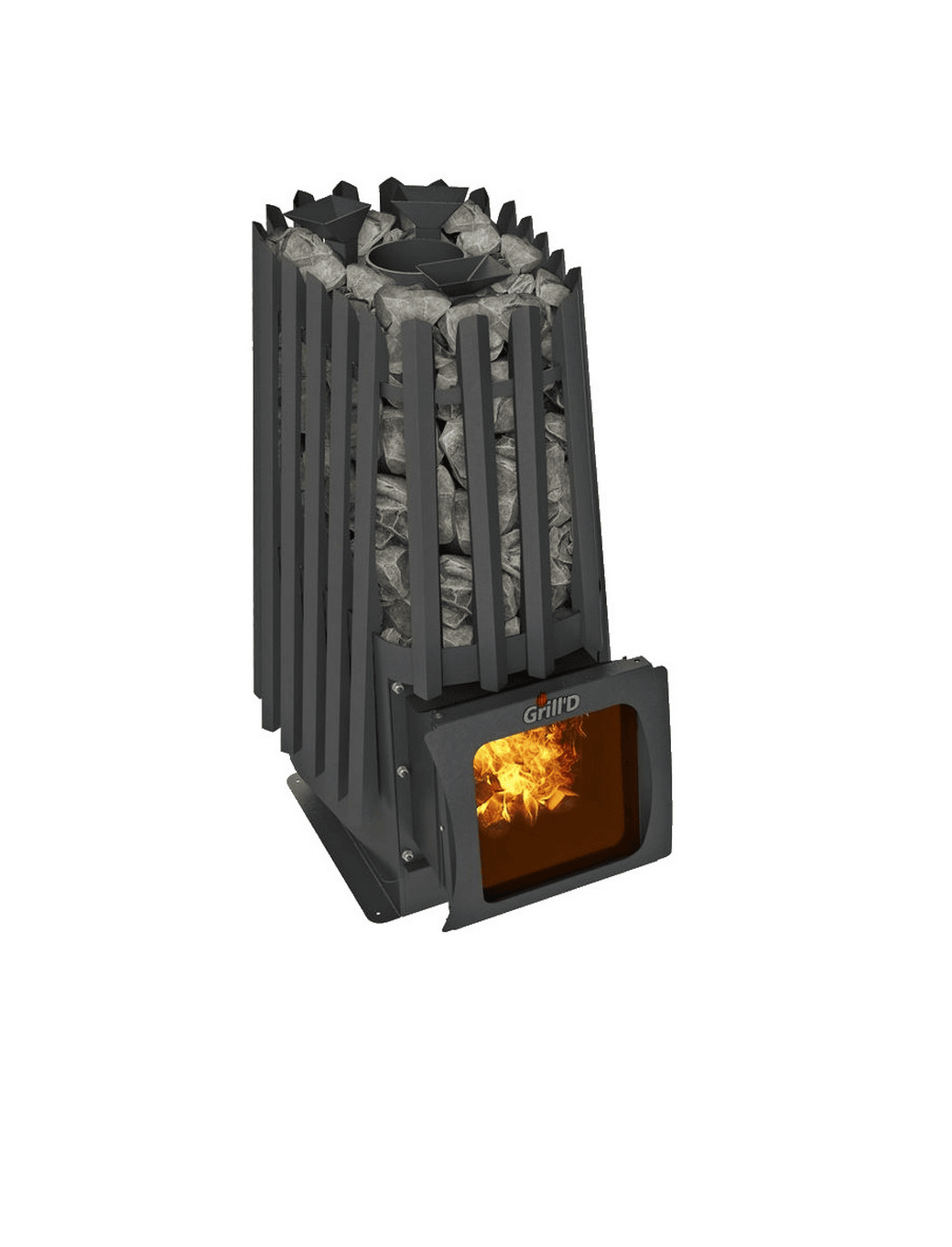 Печь Grill D Cometa 240 Vega long МАХ с закрытой каменкой