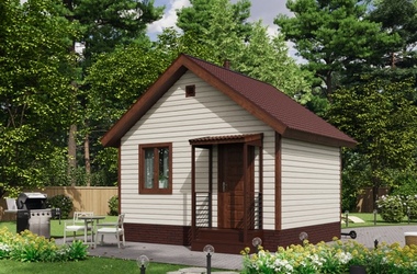 Дачный дом «Добрый» 5х4