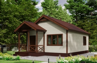 Дачный дом «Зима» 6х8