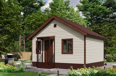 Дачный дом «Полдень» 6х5