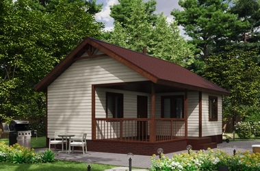 Дачный дом «Репинка» 6х8