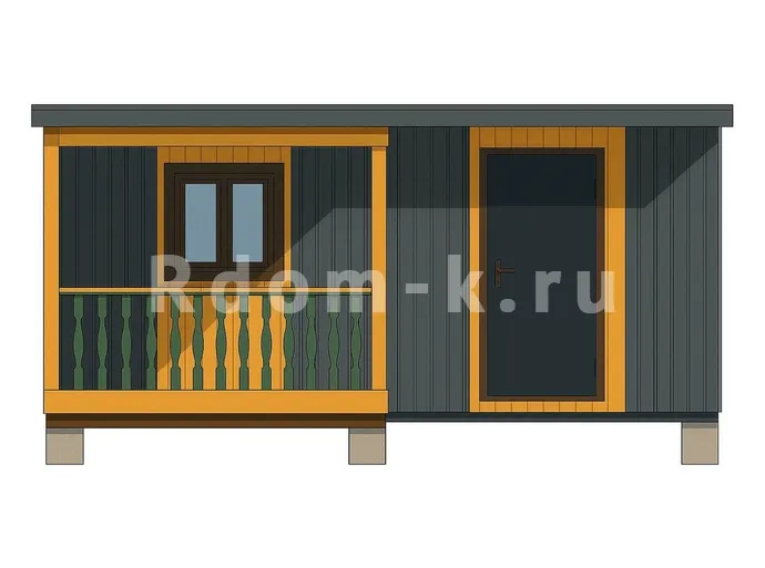 Вид спереди