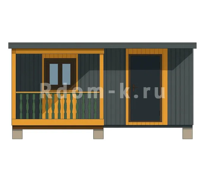 Вид спереди