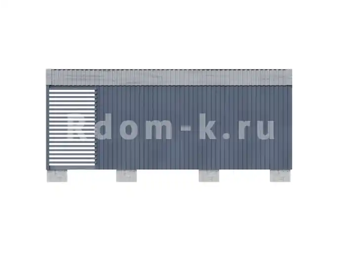 Вид сзади